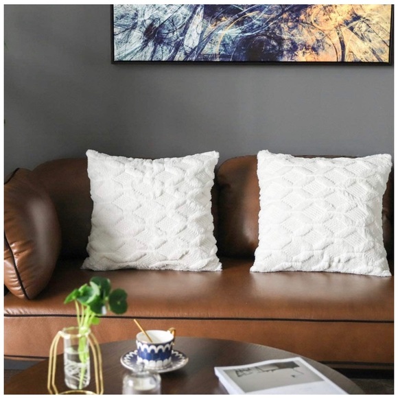 Luxury Soft Plush Short Wool Velvet Pillow Covers - Picture 2 of 4